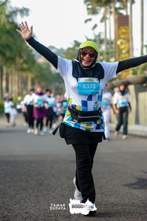 Race photo from Taman Budaya x BOGORUN 2025