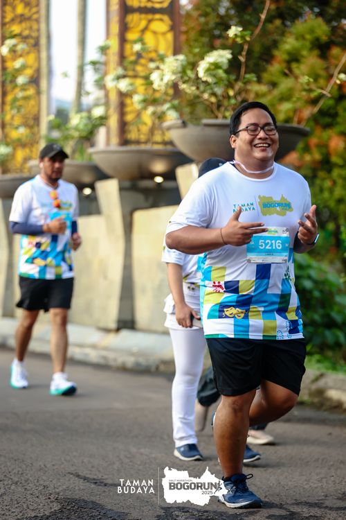 Race photo from Taman Budaya x BOGORUN 2025