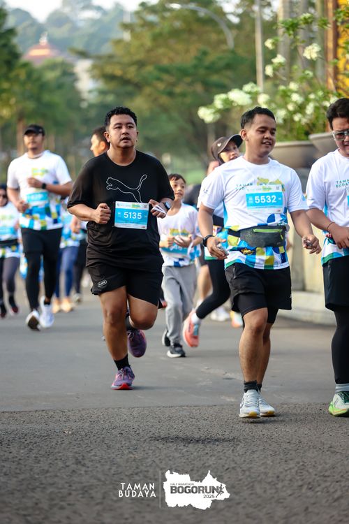 Race photo from Taman Budaya x BOGORUN 2025