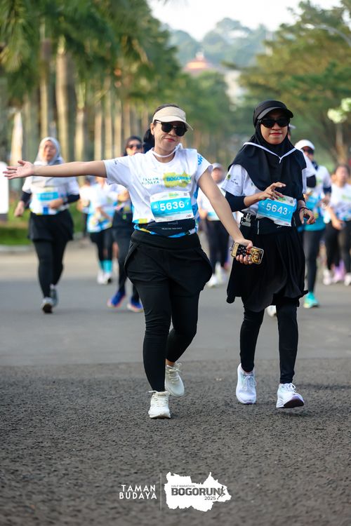 Race photo from Taman Budaya x BOGORUN 2025