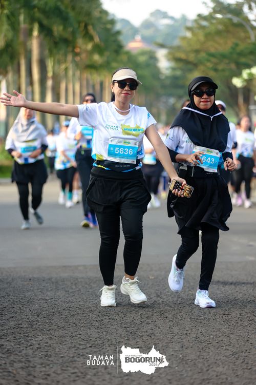 Race photo from Taman Budaya x BOGORUN 2025