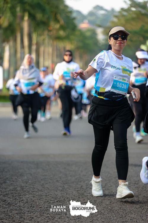 Race photo from Taman Budaya x BOGORUN 2025