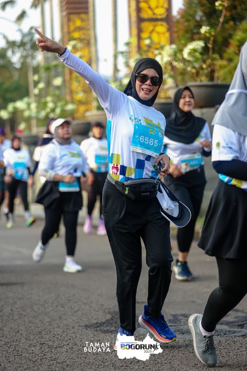 Race photo from Taman Budaya x BOGORUN 2025
