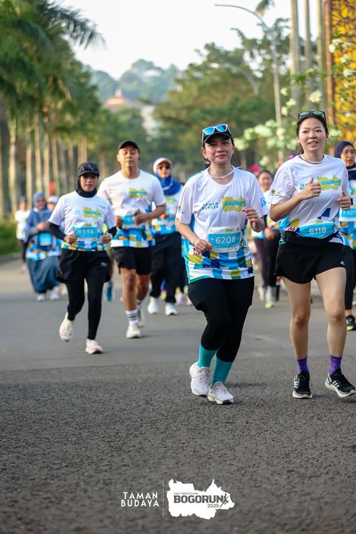 Race photo from Taman Budaya x BOGORUN 2025