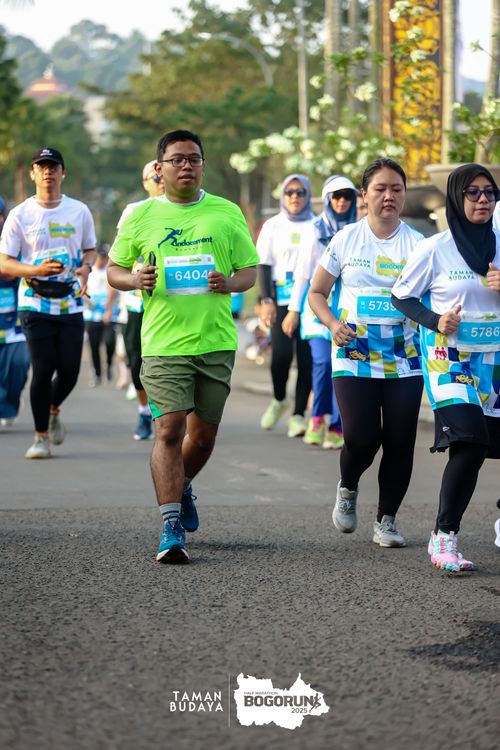 Race photo from Taman Budaya x BOGORUN 2025