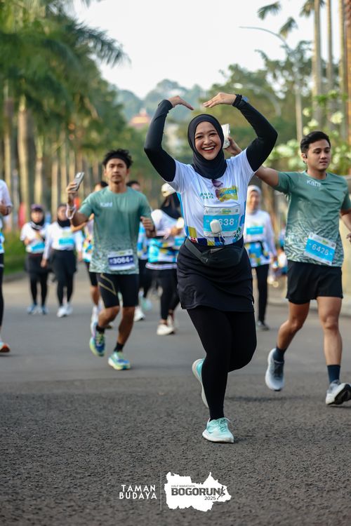Race photo from Taman Budaya x BOGORUN 2025