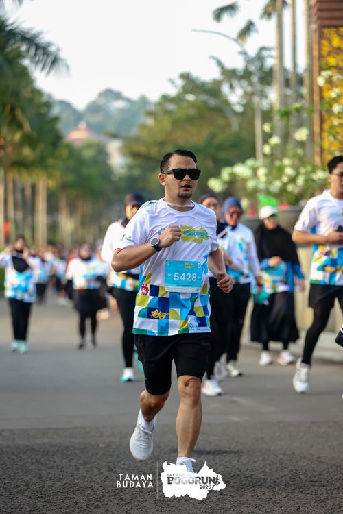 Race photo from Taman Budaya x BOGORUN 2025