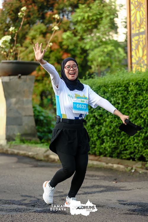 Race photo from Taman Budaya x BOGORUN 2025