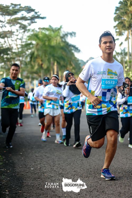 Race photo from Taman Budaya x BOGORUN 2025