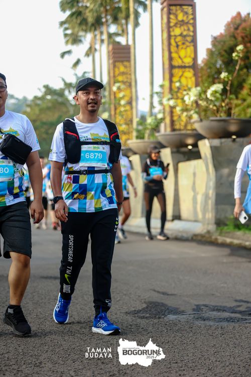 Race photo from Taman Budaya x BOGORUN 2025