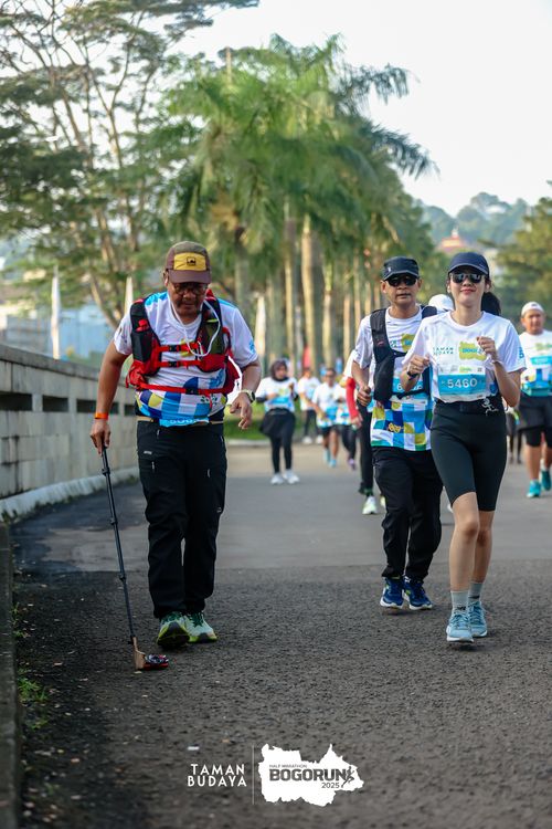 Race photo from Taman Budaya x BOGORUN 2025