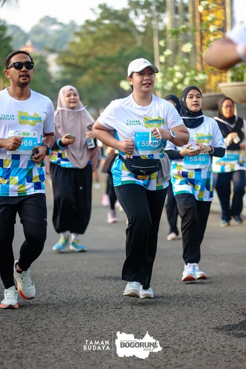 Race photo from Taman Budaya x BOGORUN 2025