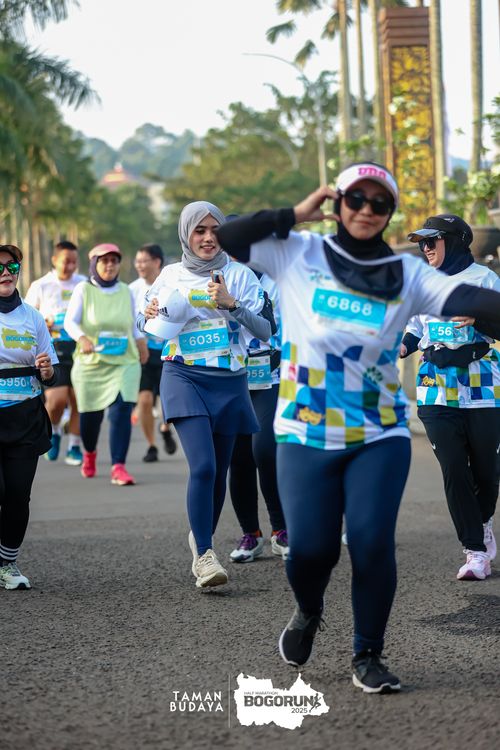 Race photo from Taman Budaya x BOGORUN 2025