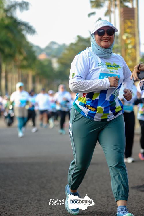 Race photo from Taman Budaya x BOGORUN 2025