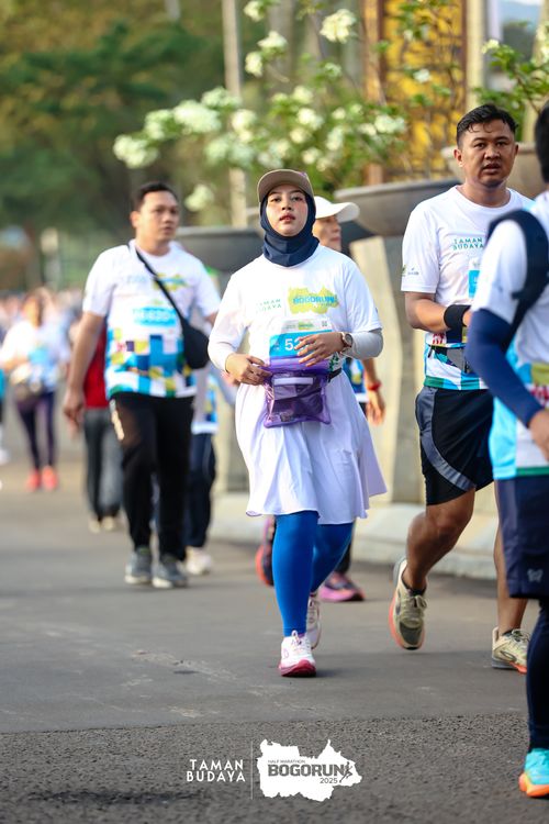 Race photo from Taman Budaya x BOGORUN 2025