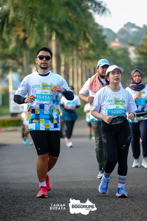 Race photo from Taman Budaya x BOGORUN 2025