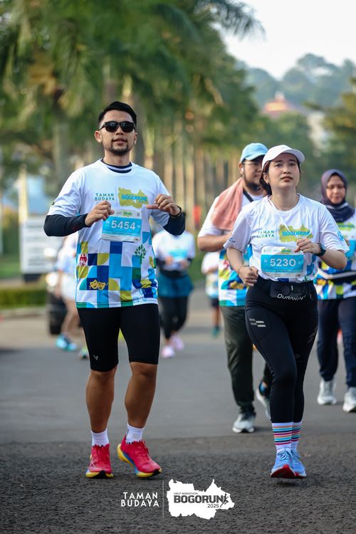 Race photo from Taman Budaya x BOGORUN 2025