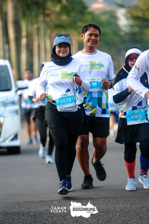 Race photo from Taman Budaya x BOGORUN 2025