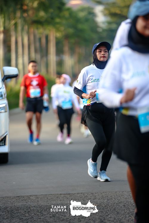Race photo from Taman Budaya x BOGORUN 2025