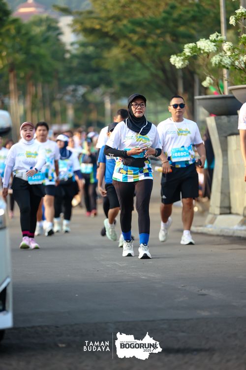 Race photo from Taman Budaya x BOGORUN 2025
