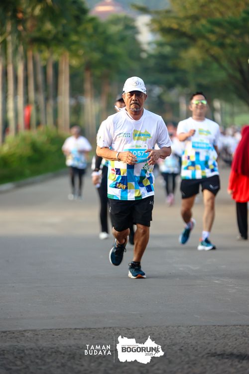 Race photo from Taman Budaya x BOGORUN 2025