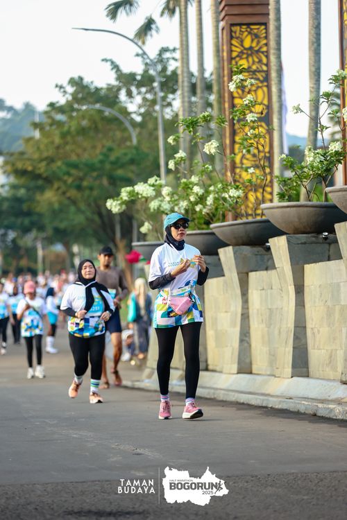 Race photo from Taman Budaya x BOGORUN 2025