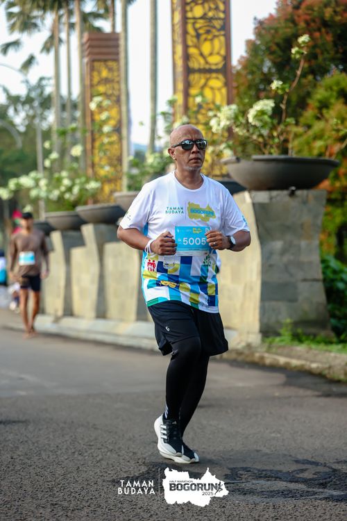 Race photo from Taman Budaya x BOGORUN 2025