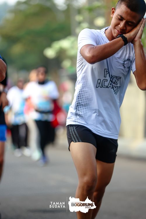 Race photo from Taman Budaya x BOGORUN 2025