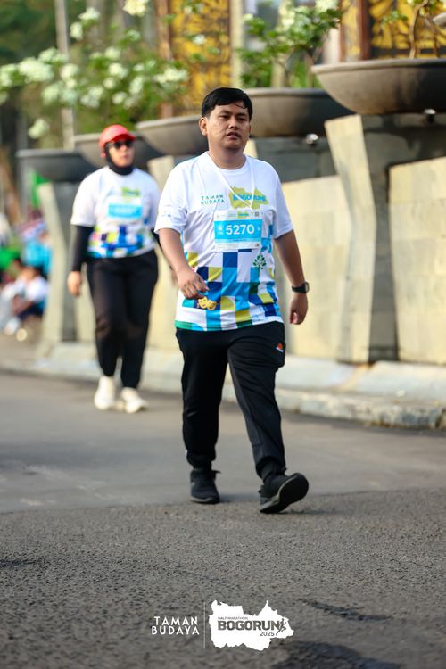 Race photo from Taman Budaya x BOGORUN 2025