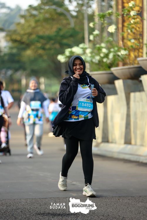 Race photo from Taman Budaya x BOGORUN 2025