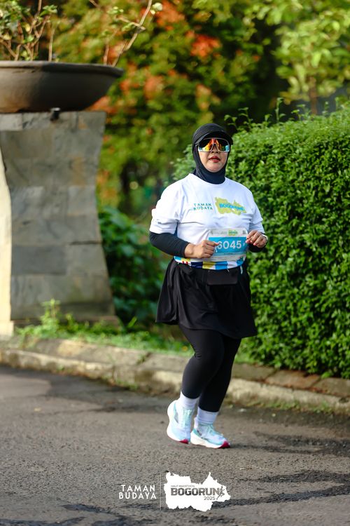 Race photo from Taman Budaya x BOGORUN 2025