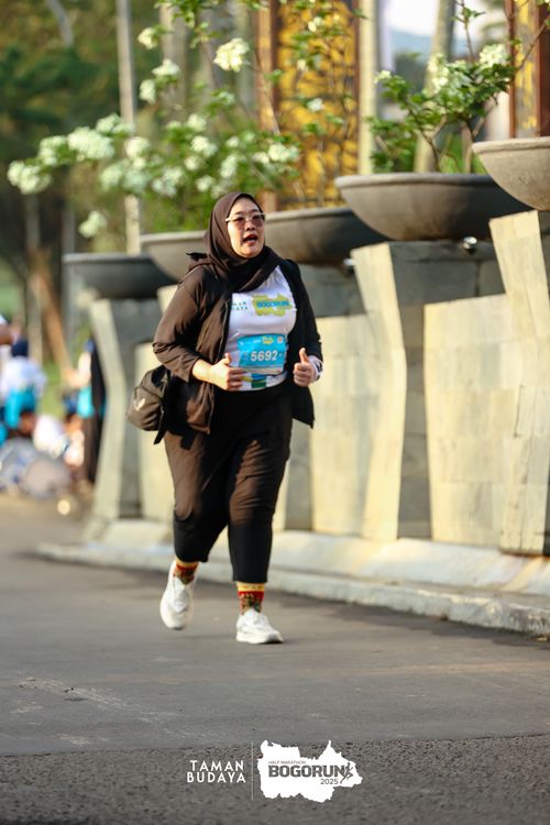 Race photo from Taman Budaya x BOGORUN 2025
