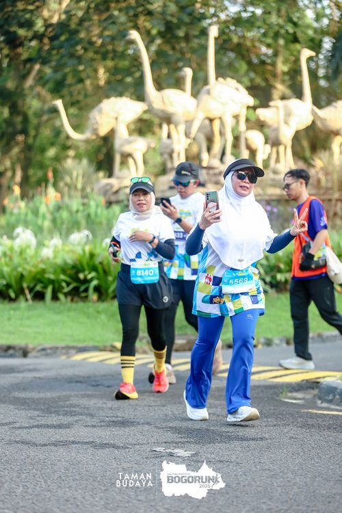 Race photo from Taman Budaya x BOGORUN 2025