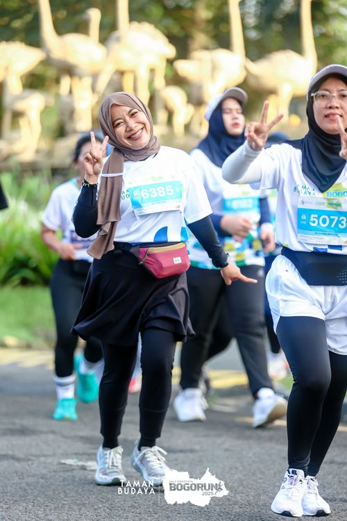 Race photo from Taman Budaya x BOGORUN 2025