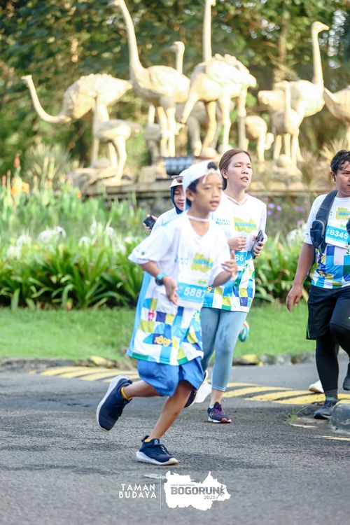 Race photo from Taman Budaya x BOGORUN 2025