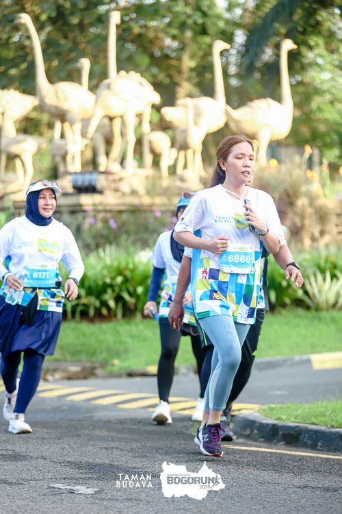Race photo from Taman Budaya x BOGORUN 2025