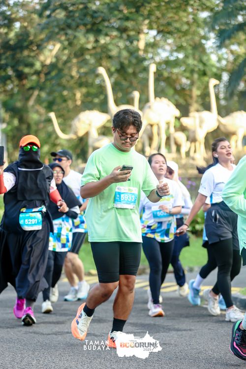 Race photo from Taman Budaya x BOGORUN 2025