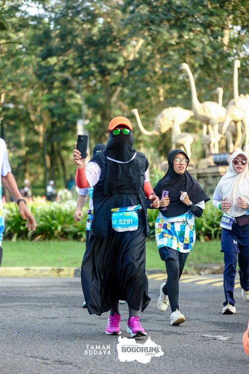 Race photo from Taman Budaya x BOGORUN 2025