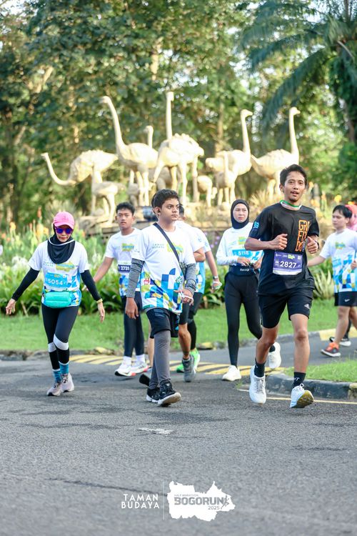 Race photo from Taman Budaya x BOGORUN 2025