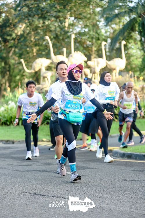 Race photo from Taman Budaya x BOGORUN 2025