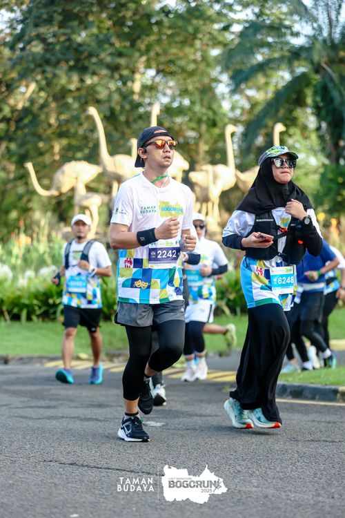 Race photo from Taman Budaya x BOGORUN 2025