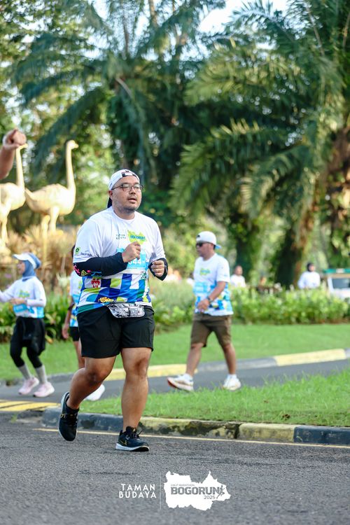 Race photo from Taman Budaya x BOGORUN 2025