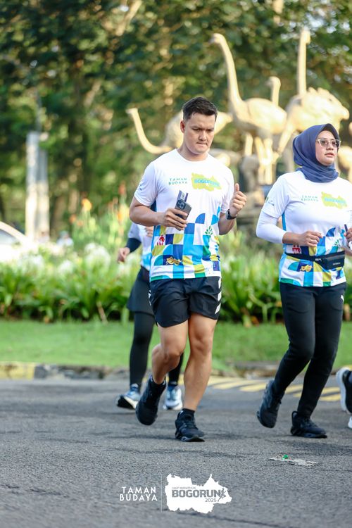 Race photo from Taman Budaya x BOGORUN 2025