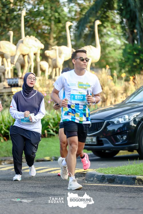 Race photo from Taman Budaya x BOGORUN 2025