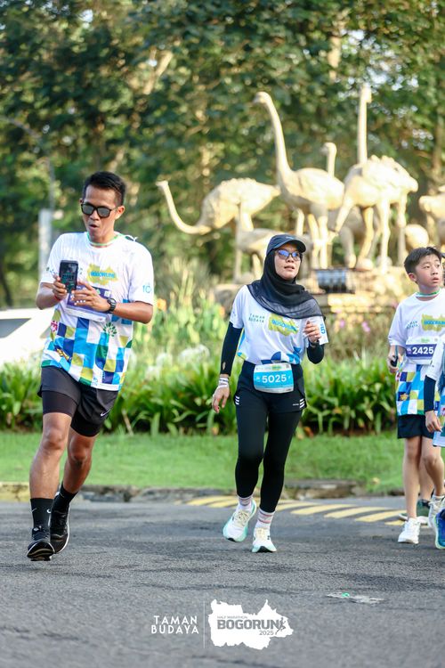 Race photo from Taman Budaya x BOGORUN 2025