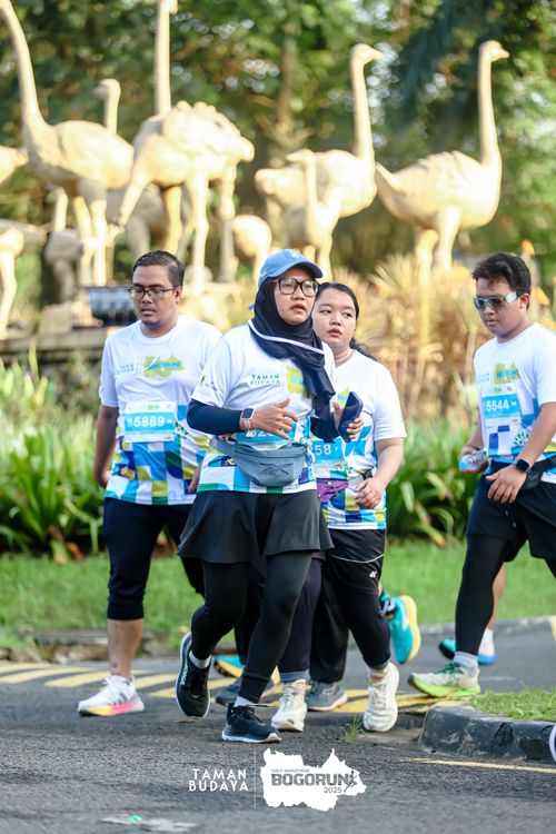 Race photo from Taman Budaya x BOGORUN 2025