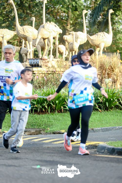 Race photo from Taman Budaya x BOGORUN 2025