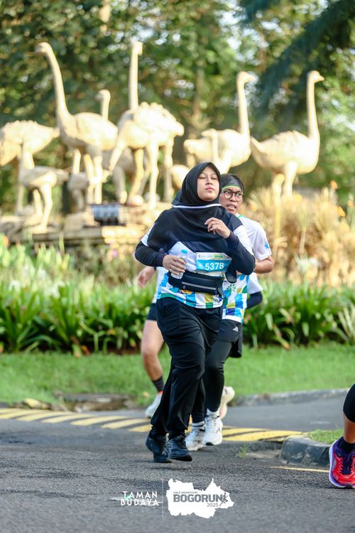 Race photo from Taman Budaya x BOGORUN 2025