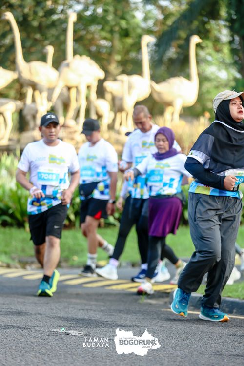 Race photo from Taman Budaya x BOGORUN 2025