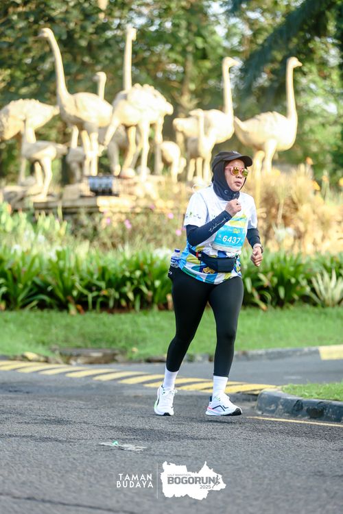 Race photo from Taman Budaya x BOGORUN 2025